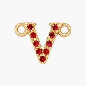 Yellow Gold, Ruby Letter - Image 50