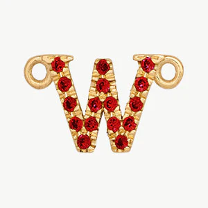 Yellow Gold, Ruby Letter - Image 51