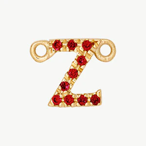 Yellow Gold, Ruby Letter - Image 54
