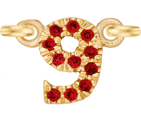 Yellow Gold, Ruby Number - Image 12