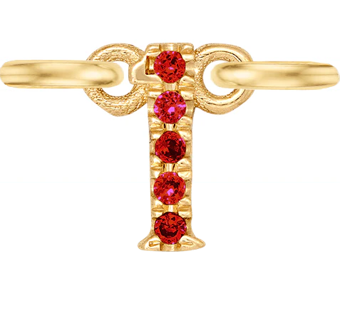 Yellow Gold, Ruby Number - Image 4