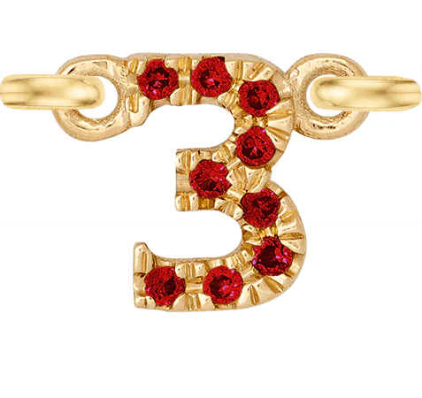 Yellow Gold, Ruby Number - Image 6