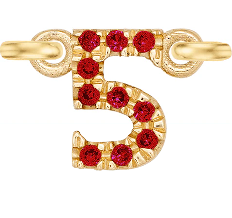 Yellow Gold, Ruby Number - Image 8