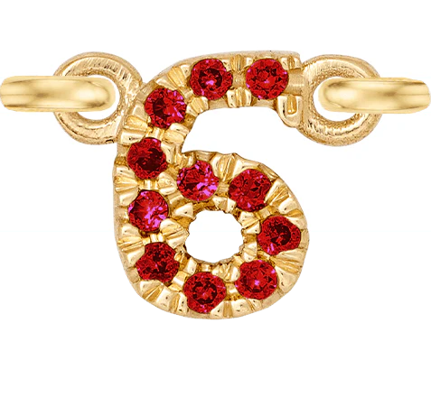 Yellow Gold, Ruby Number - Image 9