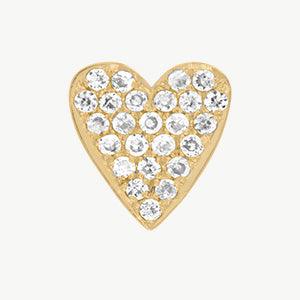 Yellow Gold, White Diamond Charm Bead - Image 7