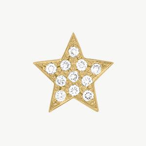 Yellow Gold, White Diamond Charm Bead - Image 8