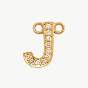 Yellow Gold, White Diamond Letter - Image 39