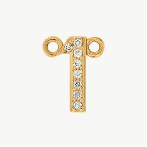 Yellow Gold, White Diamond Number - Image 13