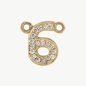 Yellow Gold, White Diamond Number - Image 18
