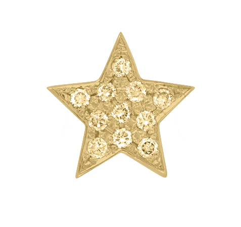 Yellow Gold, Yellow Sapphire Charm Bead - Image 5