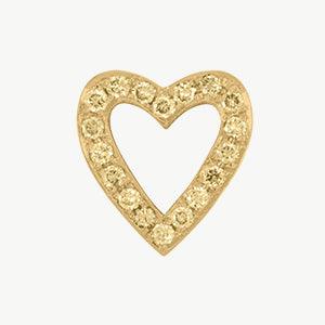 Yellow Gold, Yellow Sapphire Charm Bead - Image 7