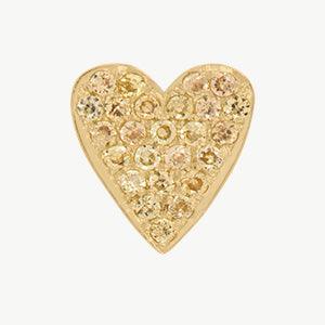 Yellow Gold, Yellow Sapphire Charm Bead - Image 8