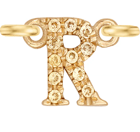 Yellow Gold, Yellow Sapphire Letter - Image 20