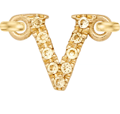 Yellow Gold, Yellow Sapphire Letter - Image 24