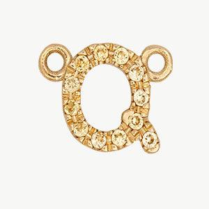 Yellow Gold, Yellow Sapphire Letter - Image 45