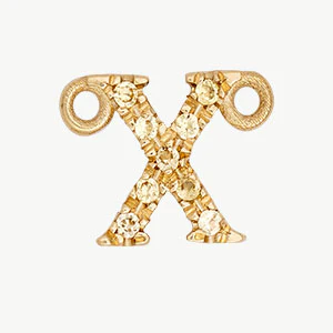 Yellow Gold, Yellow Sapphire Letter - Image 52