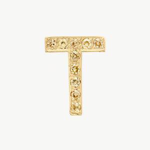 Yellow Gold, Yellow Sapphire Letter Bead - Image 48